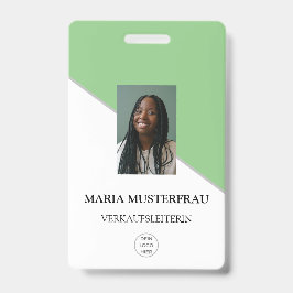 Gestalte Deinen Eigenen Ausweis Vorlage Badge
