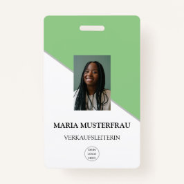 Gestalte Deinen Eigenen Ausweis Vorlage Badge