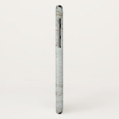 Gestampt Keltisch design in wit, tan en blauw Case-Mate iPhone Case (Achterkant/links)