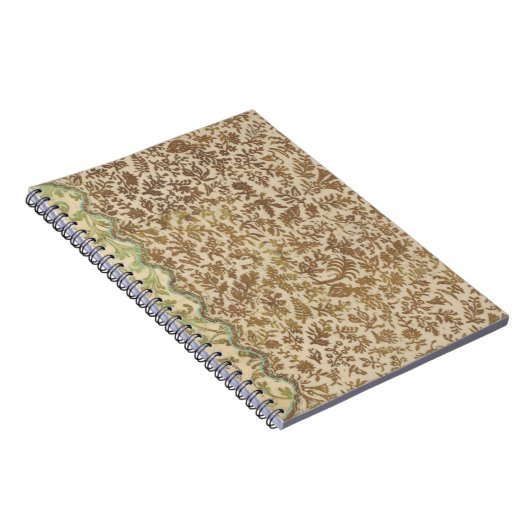  Gestampt Leaf Spiral Journal Notitieboek (Rechterzijde)