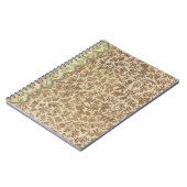 Gestampt Leaf Spiral Journal Notitieboek (Linkerzijde)