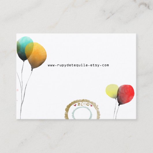 Gestampt visitekaartje van 2010, tendernummer bepe (Voorkant)