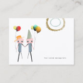 Gestampt visitekaartje van 2010, tendernummer bepe (Achterkant)