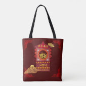 Gestandaardiseerd Chinees palanquin Ox 2021 AoTB Tote Bag (Achterkant)