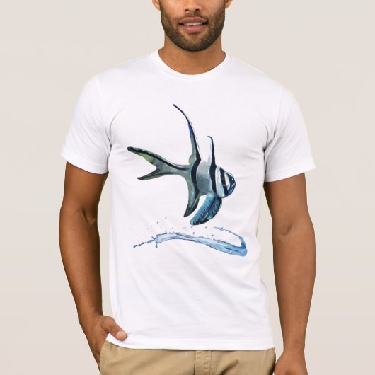 Gestandaardiseerde Banggaii Cardinalfish T-shirt (Voorkant)