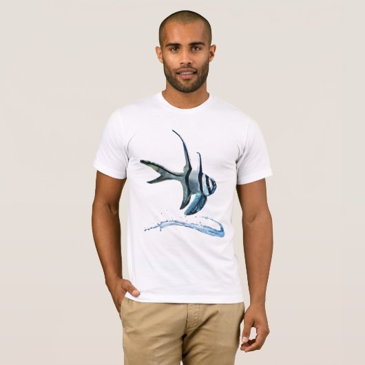 Gestandaardiseerde Banggaii Cardinalfish T-shirt (Voorkant volledig)