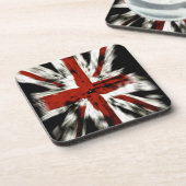 Gestandaardiseerde Britse vlag Bier Onderzetter (Linkerzijde)