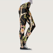 Gestandaardiseerde moderne Chinese Floral Birds Li Leggings (Rechts)