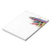 Gestapeld gekleurd Notitieblok Pencils (Linkerzijde)