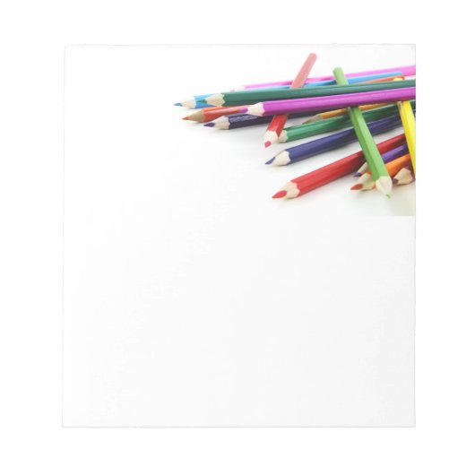 Gestapeld gekleurd Notitieblok Pencils (Voorkant)