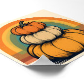 Gestapeld in het herfstlicht poster (Hoek)