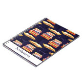 Gestapeld Notitieboek boekenboekworm (Linkerzijde)