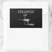 Gestapeld Rechthoekige Sticker (Tas)