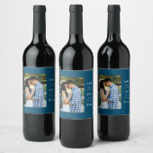 Gestapeld Wijnetiket Wijn Etiket (Flessen)