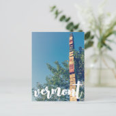 gestapelde archiefkasten in de post van burlington briefkaart (Staand voorkant)