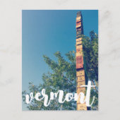 gestapelde archiefkasten in de post van burlington briefkaart (Voorkant)