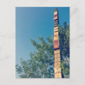 gestapelde archiefkasten in de vermont - burlingto briefkaart (Voorkant)