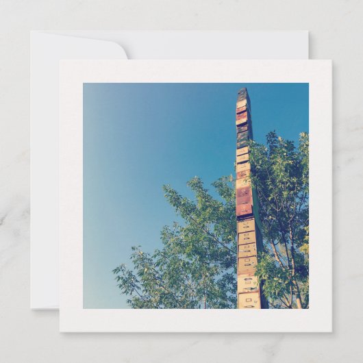 gestapelde archiefkasten in de vermont - burlingto kaart (Voorkant)