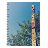 gestapelde archiefkasten in de vermont - burlingto notitieboek (Voorkant)