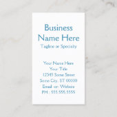 gestapelde archiefkasten in de vermont - burlingto visitekaartje (Achterkant)