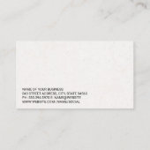 Gestapelde banden | monteur met sleutel logo visitekaartje (Achterkant)