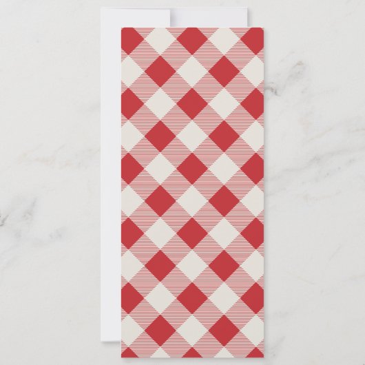 Gestapelde BBQ Hamburger Party Invitation Kaart (Achterkant)