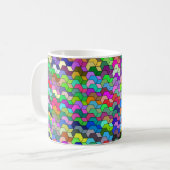 Gestapelde blokken 11oz Mok (Voorkant links)