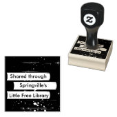 Gestapelde boeken Kunststempel ontwerpen Rubberstempel (Gestempeld)