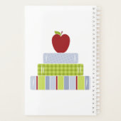 Gestapelde boeken Leerkrachten Daily Planner (Achterkant)