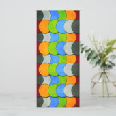 Gestapelde cirkels getextureerd door Shirley Taylo (Staand voorkant)