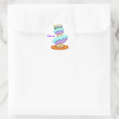 Gestapelde Cupcake Stickers (Tas)