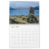 Gestapelde gebalanceerde Rocks Calendar Kalender (Mar 2027)