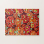 Gestapelde Jack o Lanterns Legpuzzel (Horizontaal)