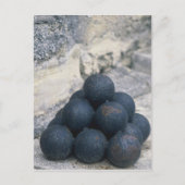 Gestapelde kanonbakken briefkaart (Voorkant)