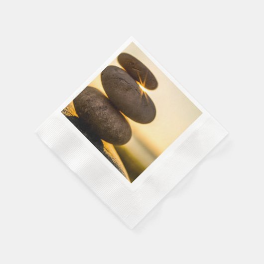 Gestapelde kieuwen servetten (Hoek)