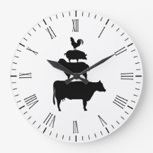 Gestapelde landbouwdieren