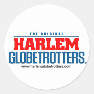 gestapelde logo kleur met website ronde sticker