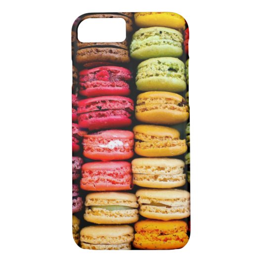 Gestapelde macarons Case-Mate iPhone case (Achterkant)