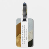 Gestapelde munten II Bagagelabel (Achterkant verticaal)