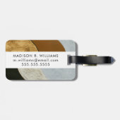 Gestapelde munten II Bagagelabel (Achterkant horizontaal)