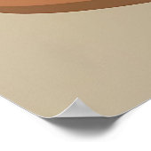Gestapelde Pannenkoeken Retro Poster (Hoek)