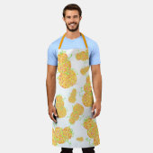 Gestapelde pompoenen Herfst Apron Schort (Gedragen)