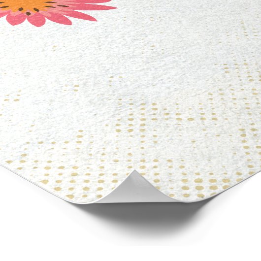 Gestapelde pompoenen herfst bladeren herfst boho b poster (Hoek)