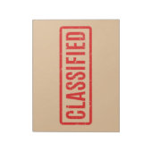 Gestapelde rubriekslaptop notitieblok (Linkerzijde)