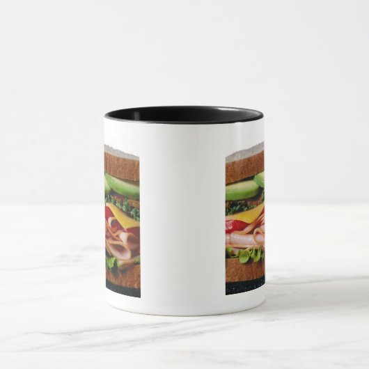 Gestapelde sandwich mok (Midden)