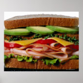 Gestapelde sandwich poster (Voorkant)