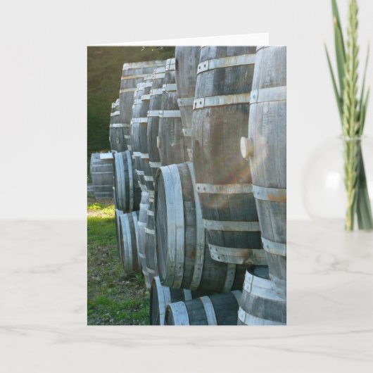 gestapelde vaten kaart (Voorkant)