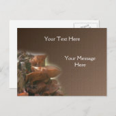 Gestapelde wilde paddenstoelen Natuur Briefkaart (Voorkant / Achterkant)