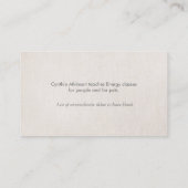 Gestapelde Zen Stones Holistic Health and Wellness Visitekaartje (Achterkant)