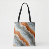 gesteente van kwarts met aders tote bag (Voorkant)